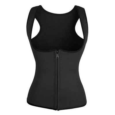 prowaist™ - Body Shaper Vest Waist Trainer prowaist.co.uk Black L United States