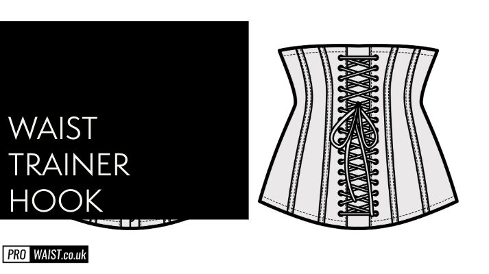 Achieve an Hourglass Figure with Extreme Waist Trainer Hook Black