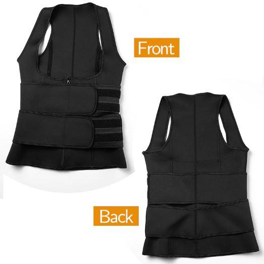 Double strap waist trainer vest sale