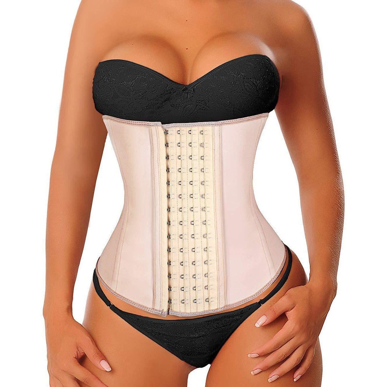 Real double row steelboned underbust cotton corset. Waisttraining fitness  edition. Comfortable made to measures corset for waisttraining